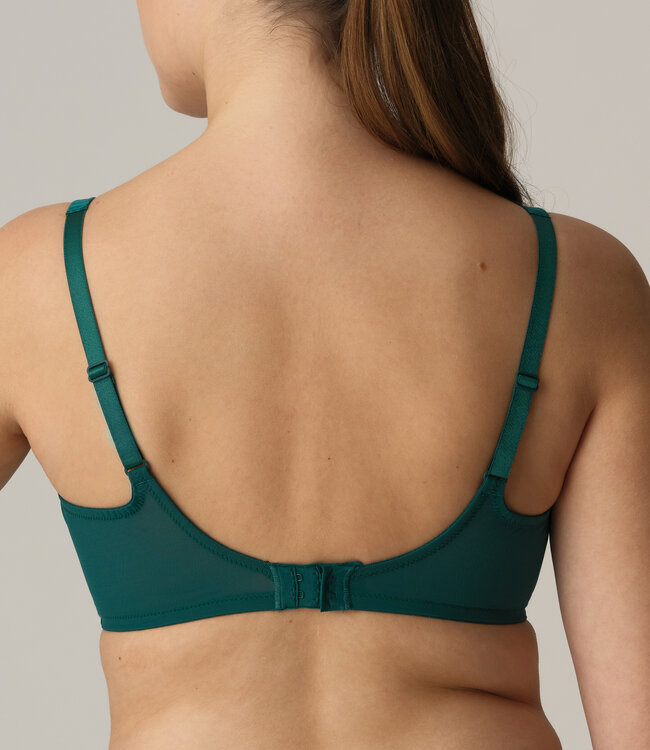 Knokke Voorgevormde Balconette Bh - Jasper Green
