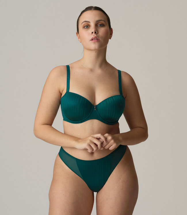 Knokke Voorgevormde Balconette Bh - Jasper Green