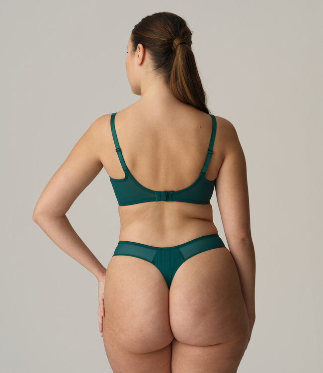 Knokke Voorgevormde Balconette Bh - Jasper Green