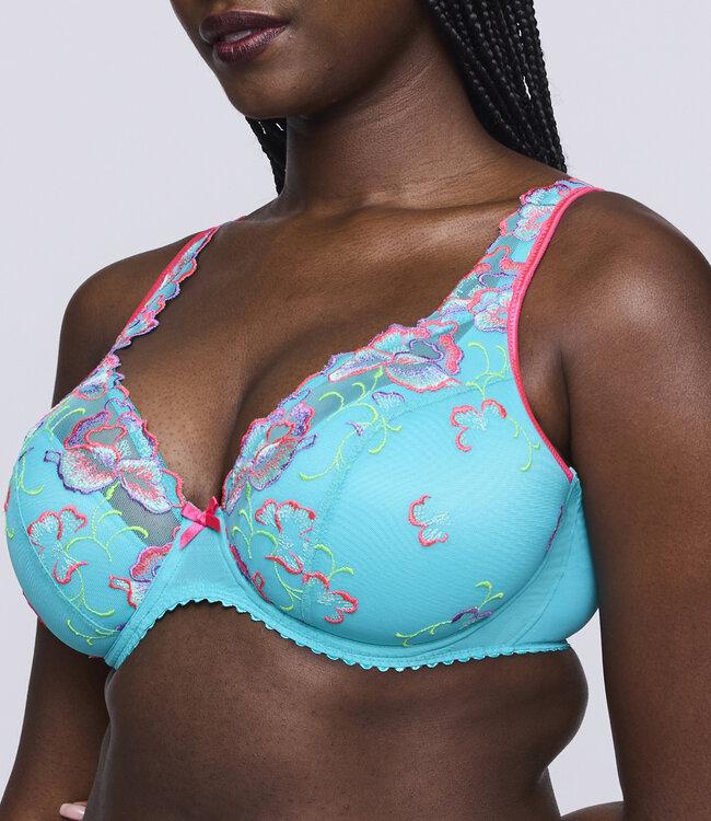 Devdaha Plunge Bh Halve Mousse Cups - Mermaid