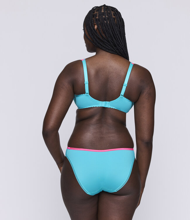 Devdaha Plunge Bh Halve Mousse Cups - Mermaid