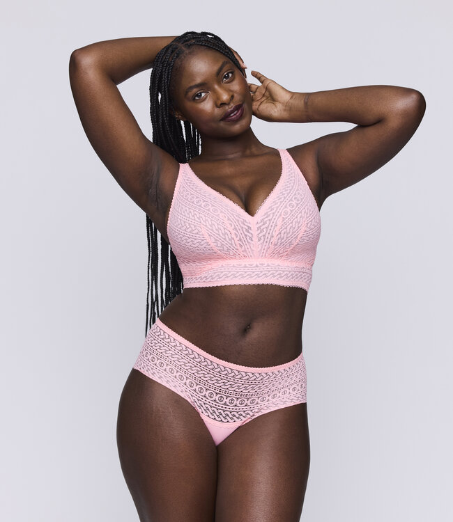 Montara Bralette - Pink Parfait