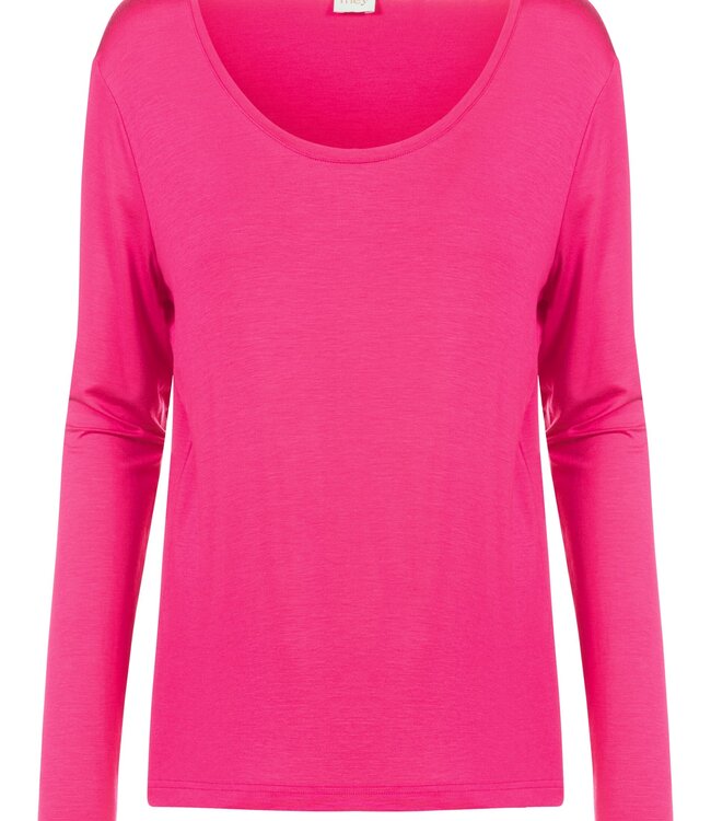 T-Shirt Long Sleeve - Exotic Pink