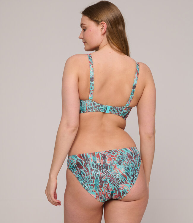 Riyad Volle Cup Bikinitop - Turquoise Seas