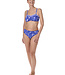 Azores Bikini Top Royal Blue/White