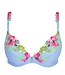 Odilly Push-Up Bh Uitneembare Pads - Santorini Blue