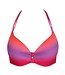 Nusa Dua Voorgevormde Plunge Bikinitop - Spectral