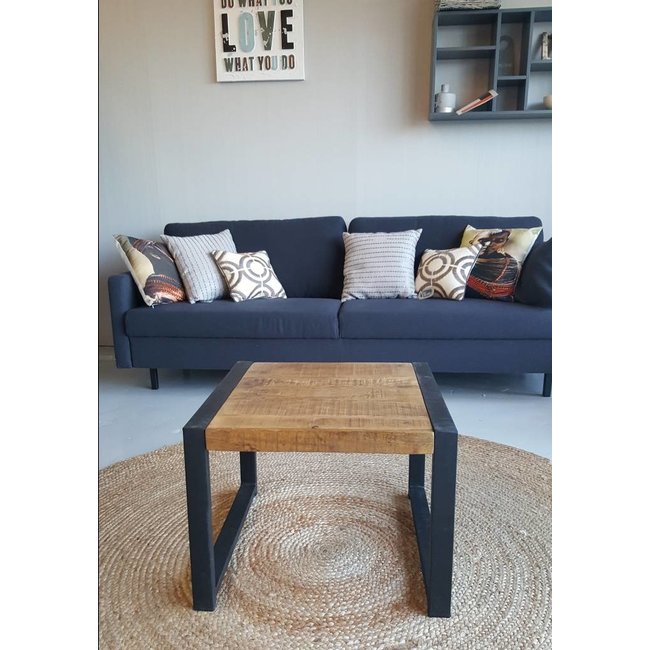 Benoa Bijzettafel Industrial Mango