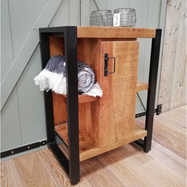 Benoa Badkamermeubel Bas industrieel mango