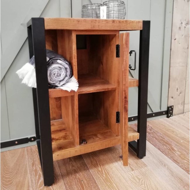 Benoa Badkamermeubel Bas industrieel mango