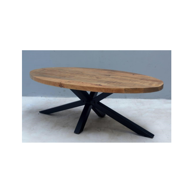 Benoa Salontafel ovaal mango matrix - 130 cm