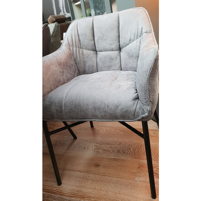 Benoa Eettafelstoel Boston - grijs en groen