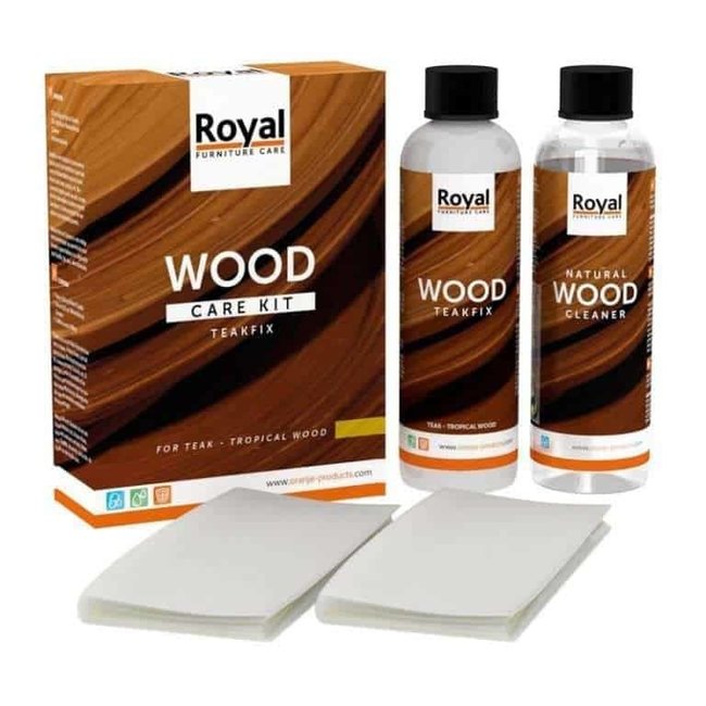 Oranje Wood Care Kit Teakfix + Cleaner 2x250ml