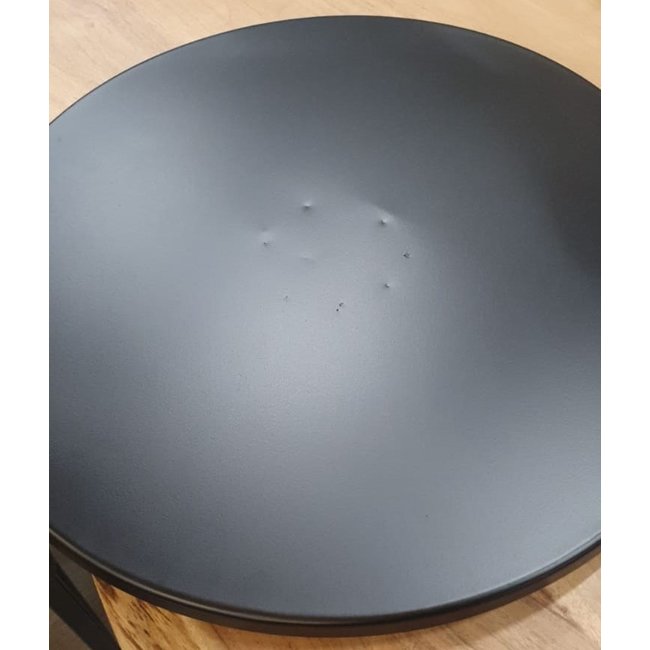 Woood Travis Bijzettafel Metaal Zwart