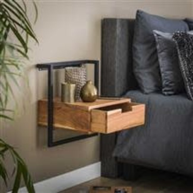 WoonStijl Nachtkastje air solid acacia naturel