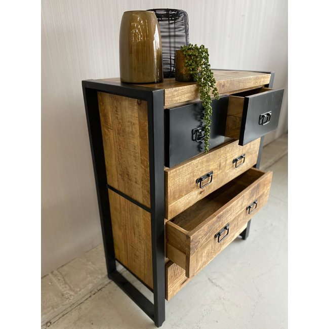 Benoa Ladekast Bas mango met staal