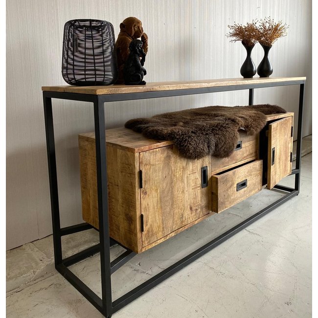 Benoa Dressoir Len Mango 2 lades/2 deurtjes