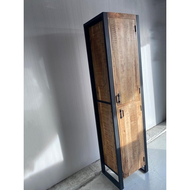 Benoa Kast Industrial Mango - 2 deurs
