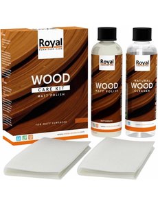 Oranje Wood Care Kit MattPolish+Cleaner 2x250ml
