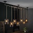 WoonStijl Hanglamp 7L twist wikkel XL / Slate grey