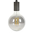 WoonStijl Lichtbron LED filament bol Ø12 5 - E27 6W 2100K 450lm dimbaar / Smoke grey glas