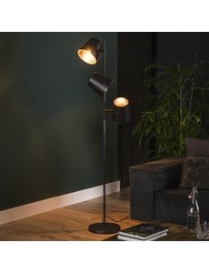WoonStijl Vloerlamp 3x Kinetic / Charcoal