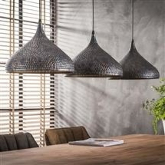 WoonStijl Hanglamp 3xØ32 Punch Trechter