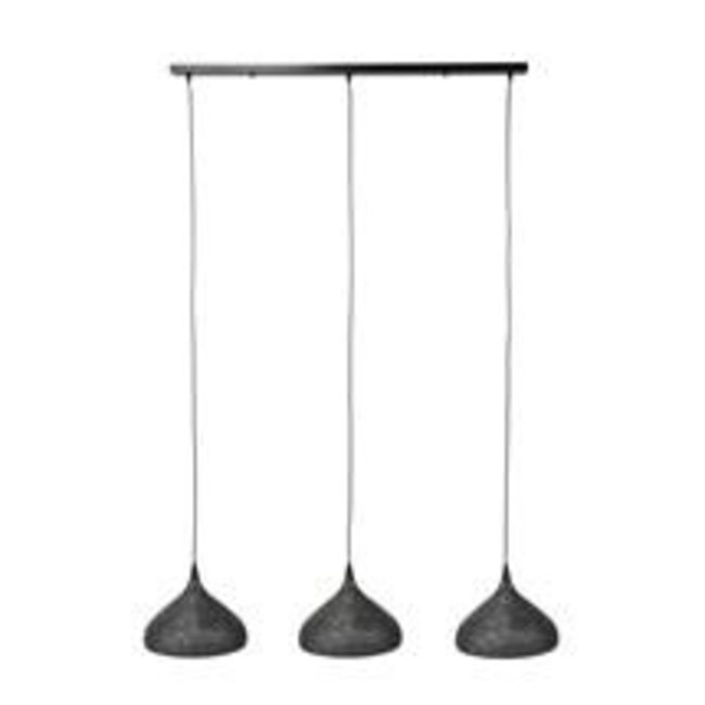 WoonStijl Hanglamp 3xØ32 Punch Trechter