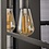 WoonStijl Lichtbron LED filament druppel - E27 6W 2100K 450lm dimbaar / Amberkleurig glas