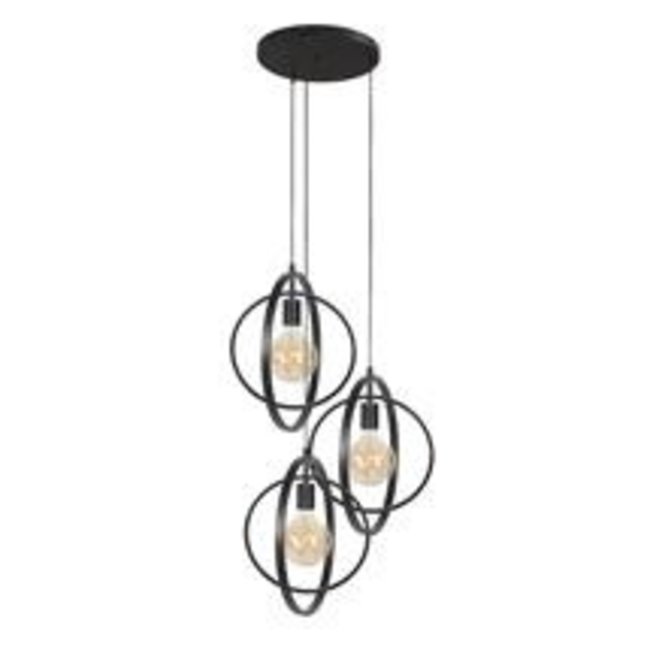 WoonStijl Hanglamp 3L Turn around getrapt