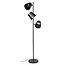 WoonStijl Vloerlamp 3x Kinetic / Charcoal