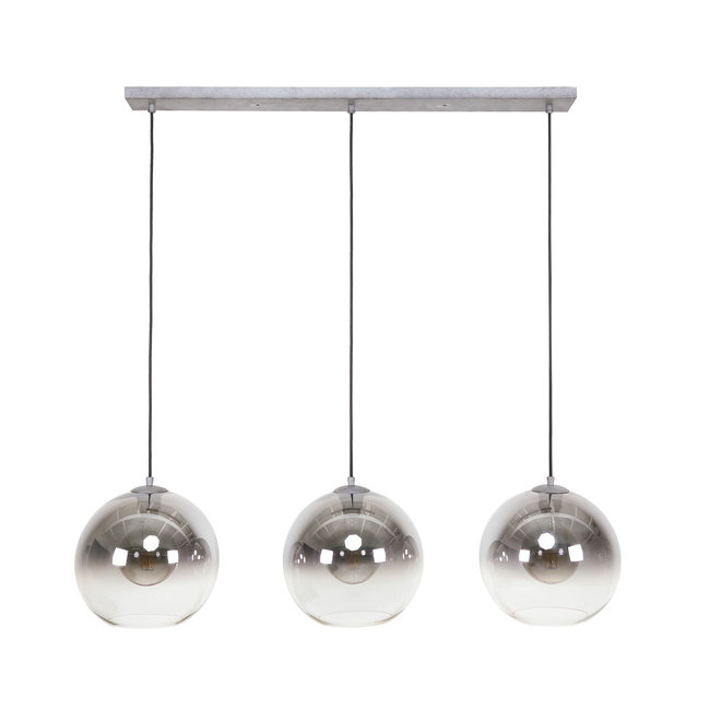 WoonStijl Hanglamp 3L bubble shaded