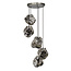 WoonStijl Hanglamp 5L rock getrapt