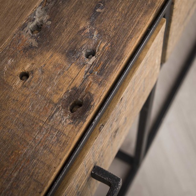 WoonStijl TV meubel Float hardhout 4 lades -180 cm