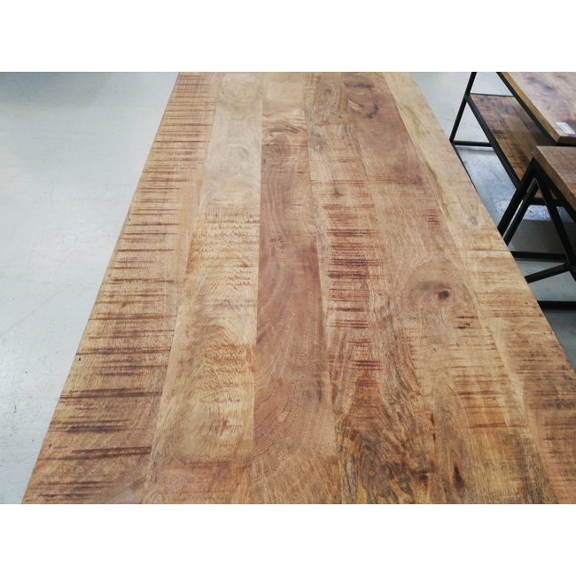 Benoa Salontafel Industrial Mango met lades