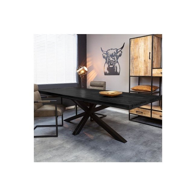 Starfurn Eetkamertafel Denver Black | Rechthoek | 300 cm