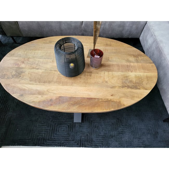 WoonMax Salontafel Sylvana mango ovaal 130 cm