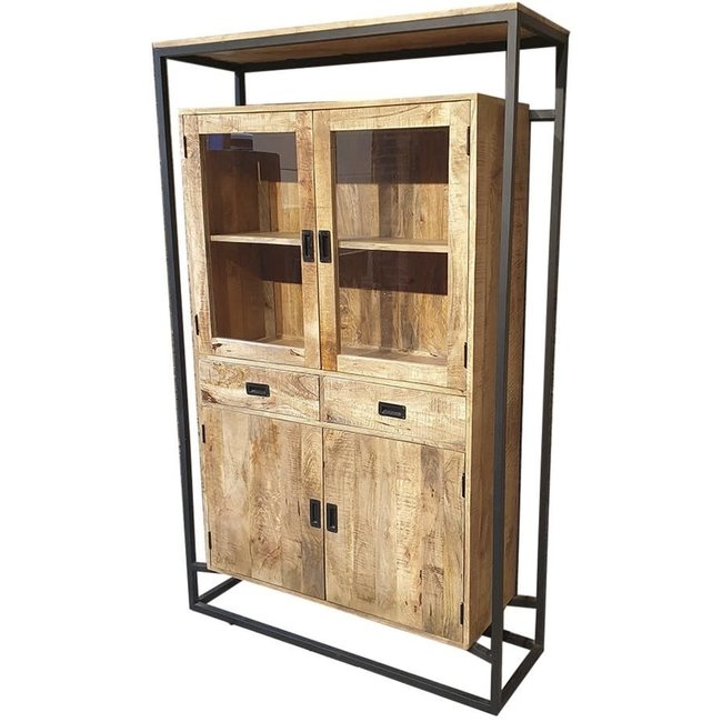 Benoa Vitrinekast Len mango