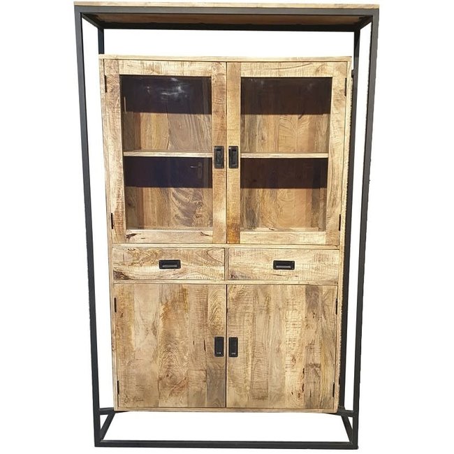 Benoa Vitrinekast Len mango