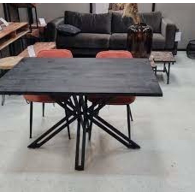 Benoa Eettafel Yana zwart mango - Diverse afmetingen