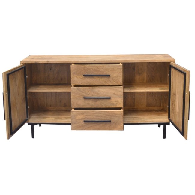 Benoa Dressoir Jayden 3 lades, 2 deuren