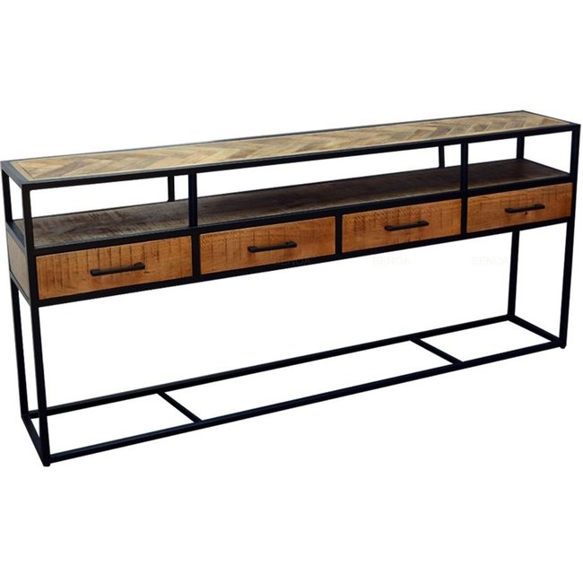 Benoa Sidetable Jax mango 4 lades