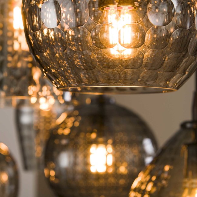 WoonStijl Hanglamp 4+3 hexagon mix