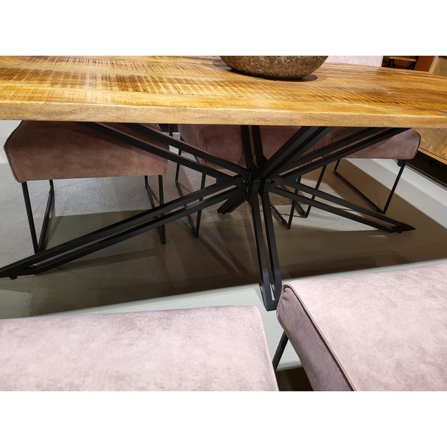 Benoa Eetkamertafel Yana mango - diverse afmetingen