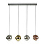 WoonStijl Hanglamp 4L stellar oud zilver