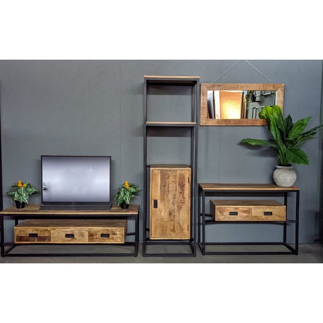 Benoa TV meubel Len Mango 3 lades