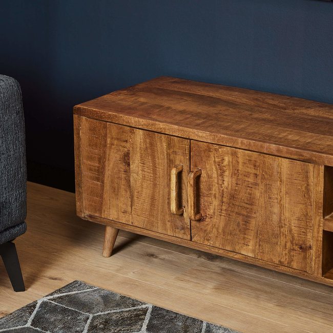 Starfurn Tv meubel Omaha | 240 cm | Mangohout