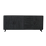 Starfurn Dressoir Omaha Black | 220 cm