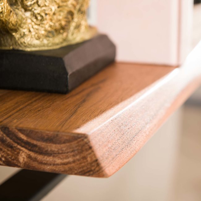 WoonStijl Wandschap set van 3 Lean acacia