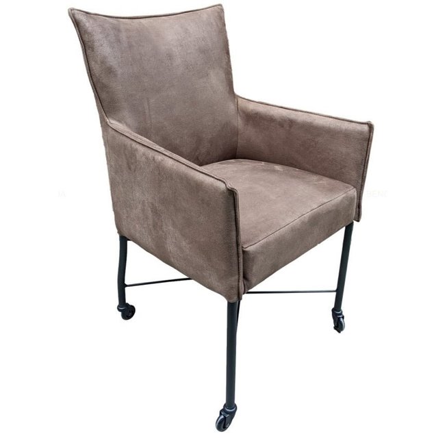 Benoa Eettafelstoel Maastricht - Cognac, bruin, antraciet en groen